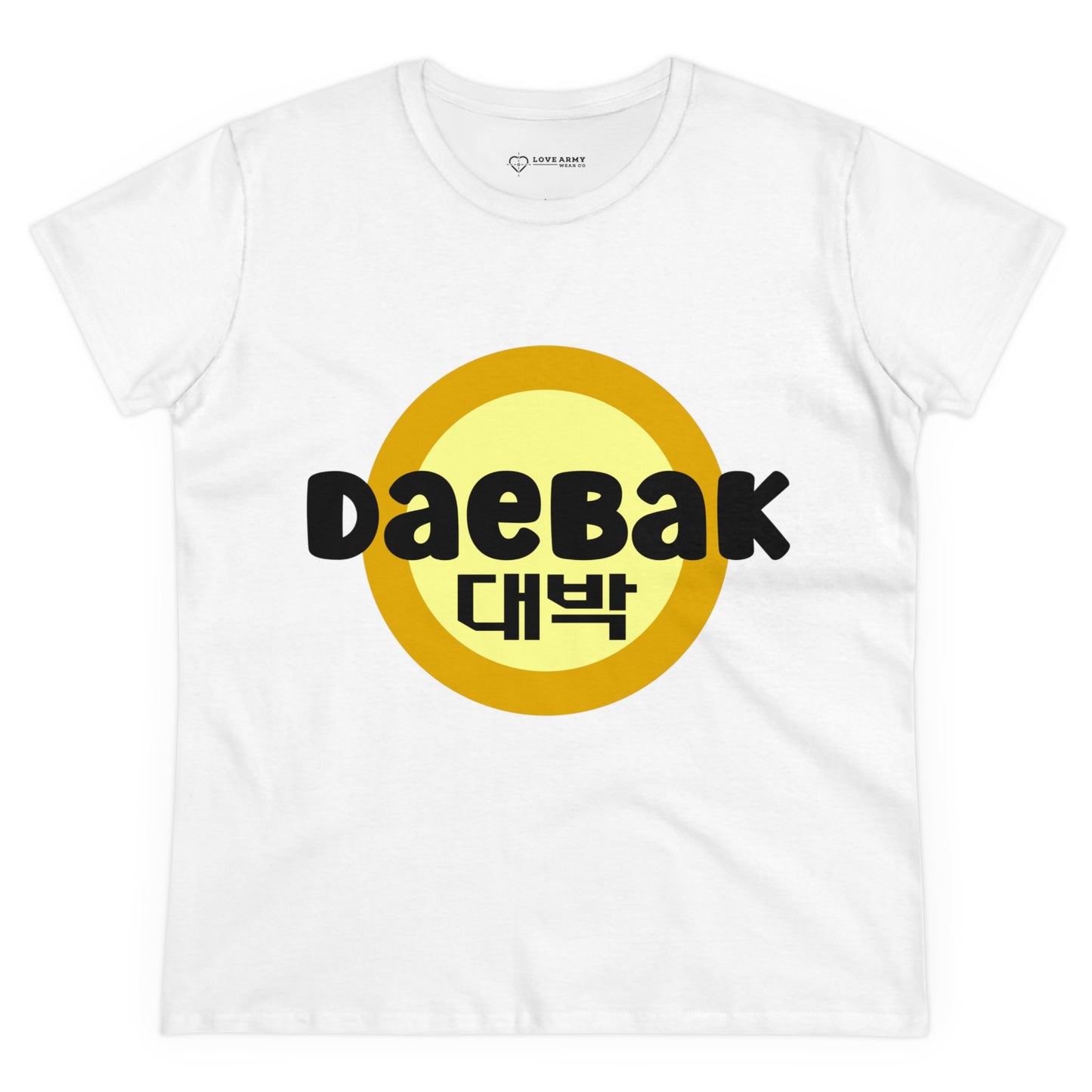 Daebak "대박" Tee - White