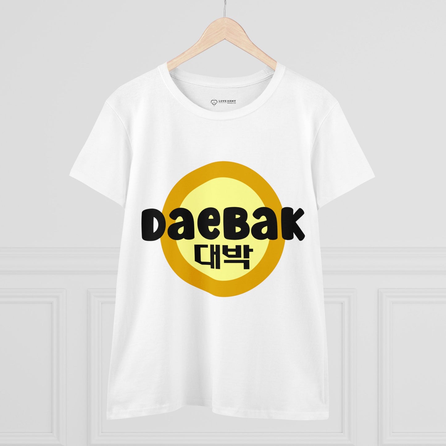 Daebak "대박" Tee - White