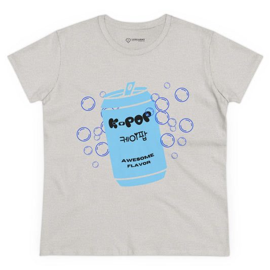 K-Pop "케이팝" Awesome Flavor Tee - Ash